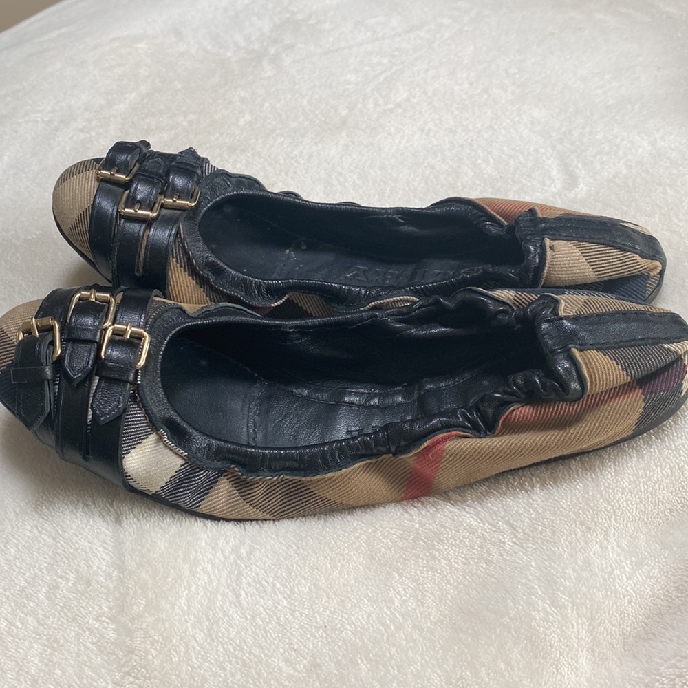 COPY - Burberry plaid print ballet flats - Picture 4 of 6